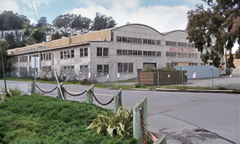 Building 11 - former Marinship Machine Shop, North Sausalito, CA